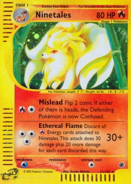 Feunard Holo 21/165 - E-Series "Expedition" 1st Edition